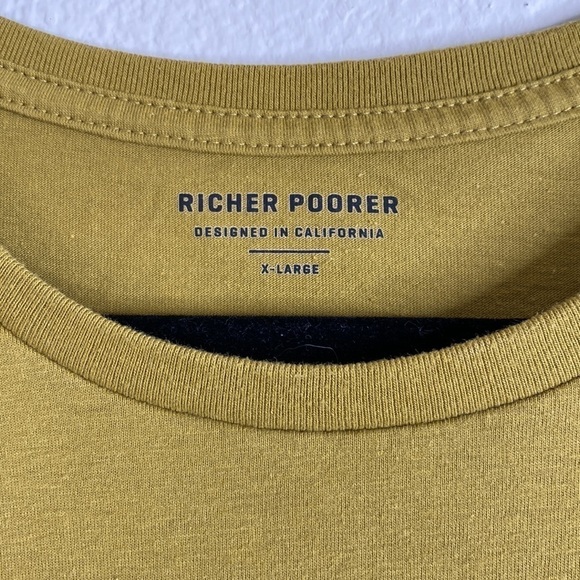Richer Poorer T-Shirt men’s short sleeve extra-large - Picture 2 of 4